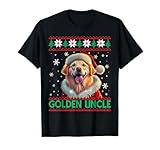 Photo Gallery golden uncle golden retriever cappello di babbo natale brutto natale maglietta Photo Gallery golden uncle golden retriever cappello di babbo natale brutto natale maglietta