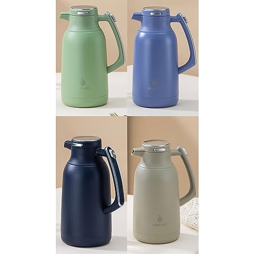 Hervidor eléctrico de acero inoxidable 2L azul miniatura 3