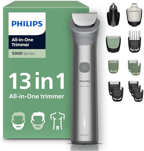 PHILIPS Aparador premium multigroom 13 em 1 para Rosto, Cabelo e ...