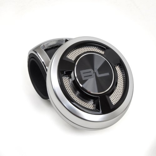 Fouring BL Platinum Power Handle Car Steering Wheel Silber-Lenkrad Spinner Knob für Alle Auto-Fahrzeug