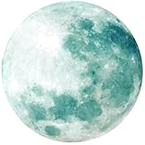 FOYTOKI 夜光ムーンウォールステッカー 防水製 はがせる貼れる壁飾り 寝室リビング用 簡単貼付け取り外し可能 室内窓装飾 インテリア用
