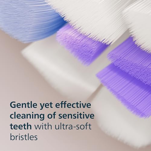 Philips Sonicare S2 Sensitive - Genuine Replacement Electric Toothbrush Heads, Black, 3 Pack, HX6053/95 — view 2