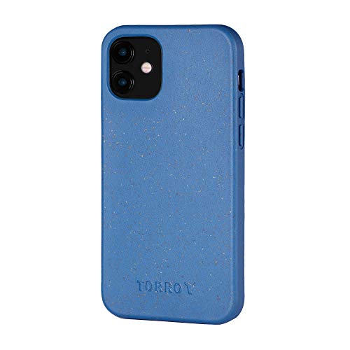 TORRO Cell Phone Case Compatible with iPhone 12 Mini โ Eco Biodegradable Bumper Case, Made from Plant Based Material, No Plastic, Compostable (Navy Blue) TORRO Cell Phone Case Compatible with iPhone 12 Mini โ Eco Biodegradable Bumper Case, Made from Plant Based Material, No Plastic, Compostable (Navy Blue)