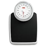 ADE Mechanische Personenwaage M308800 Clinica. Besonders präzise, analoge XL Körperwaage im klassischen Doktorwaagen-Design. Große rutschfeste Wiegefläche und robustes Metallgehäuse Retro-Look. Weiß