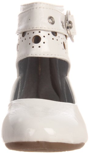 Josmo 19733 Ballerina Flat (Toddler/Little Kid),White Patent,3 M Us Little Kid #TOP26