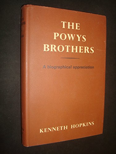 The Powys Brothers by Kenneth Hopkins B01M68XM0Y Book Cover