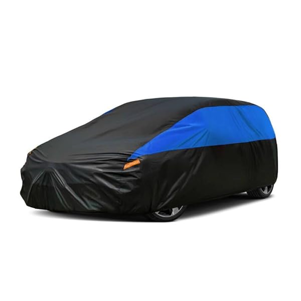All-Weather Universal Car Cover – Waterproof, Fits Honda Civic, Ford Focus, Subaru Impreza, Chrysler PT Cruiser & More