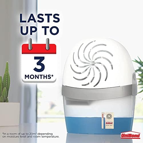 UniBond AERO 360° Moisture Absorber Lavender Garden Refill Tab, aromatherapy, ultra-absorbent and odour-neutralising, for AERO 360° Dehumidifier, Condensation Absorbers, Twin Pack (2 x 450g)