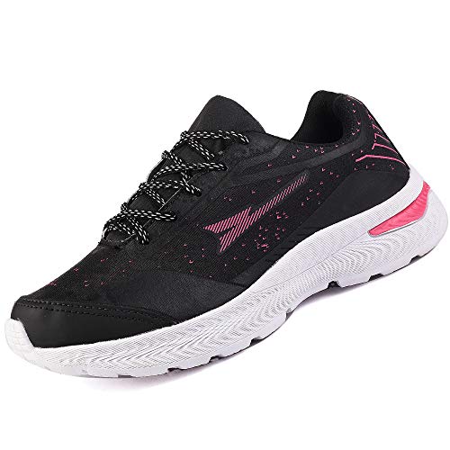 TENIS FEMININO P/ACADEMIA E CAMINHADA + 3 MEIAS + FONE BLUETOOH - R1400 FLY FIT 2.0 - PRETO Tamanho: