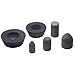 CGW 49032 1-1/2" Type 18 Resin Cone And Plug Aluminum Oxide 24 Grit