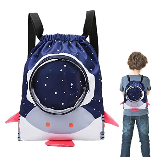 praia para crianças, lindas mochilas natação tecido Oxford à prova d'água - separação molhada e sec