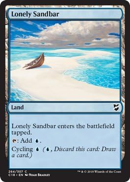 Magic: The Gathering - Lonely Sandbar - Commander 2018