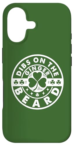 Dibs On The Ginger Beard Funny St Patricks Redhead Men Tee Case for iPhone 17
