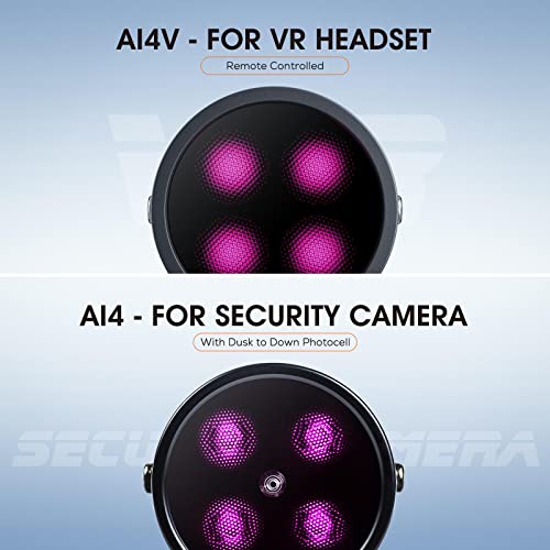Tendelux Ai4V Ir Illuminator For Vr Headsets, Wide Angle Infrared Light For Enhancing Tracking Sensitivity In The Dark, Compatible With Meta Quest 2 & More #TOP2