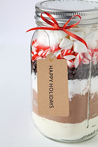 Box Of 150 Tags With String Attached,Marking Strung Tags Writable Tags,Price Labels Display Tags With String,Display Label For Shipping Product Inventory Luggage (Brown, 4 3/4" X 2 3/8") #TOP1