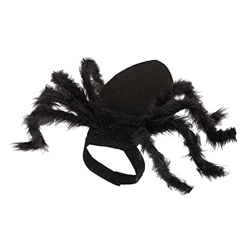 LOVIVER Spinnenhund Kostüm für Halloween Party - Hund Kostüm für Teddy, Mops, Chihuahua, Shih Tzu, Yorkshire Terrier