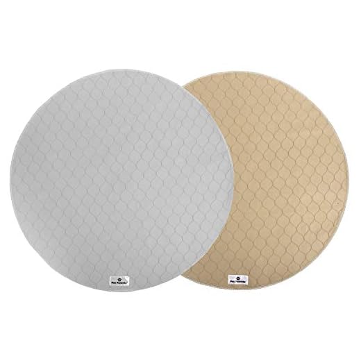 Washable Round Whelping Pads for Dogs