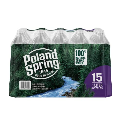 Image of Poland Spring Maine Spring Bottled Water - 33.8 Fl Oz, 30 Pack