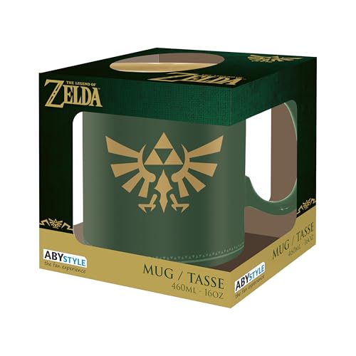 THE LEGEND OF ZELDA - Mug - 460 ml- Hyrule Insignia- carton