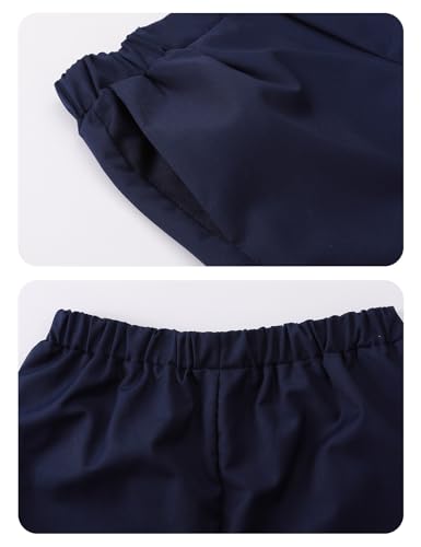 Ensemble de costumes pour garçons tenue habillée gilet et pantalon pour fête 6-14 ans - 5