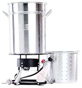 King Kooker 5012A Outdoor-Fritteuse Set