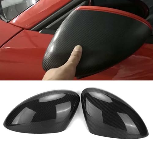 Remplacement de coque de rétroviseur Porsche 718 résistant aux rayures 2PCS