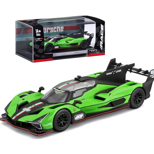 Modelo de coche de carreras Lamborghini SC63 1:43