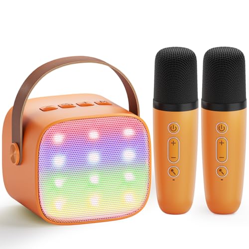 Wowstar Mini Karaoke Set Kinder mit 2 Mikrofonen