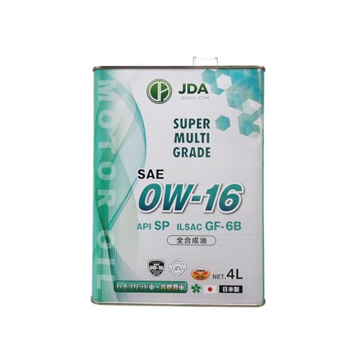 トヨタ エンジンオイル SP OW-16 GF-6B Amazon | JDA スーパーマルチグレードエンジンオイル 0W-16 SP/GF-6B