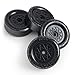 Pinewood Derby BSA Speed Wheels - PRO Lathed, Graphite Coated