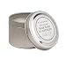 Paddywax Apothecary Collection Scented Travel Tin Candle, 2-Ounce, Blue Sage & Lavender