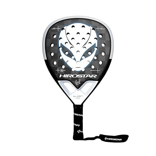 Hirostar Alien Pro 2025 | Pala Padel Profesional, Forma de Diamante, 100% Carbono | Carbono 24K, Raqueta Padel con Balance Alto | Peso 365g - 380g