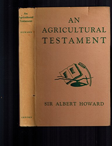 Agricultural Testament B0030CO6Z0 Book Cover