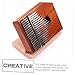 VANZACK 1Pc Portable Kalimba Display Stand Rack Solid Finger Piano Holder for Various and Shapes Durable Multipurpose Design for Home Studio Use Khaki