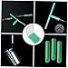 ibasenice 60pcs Shaped Fishing Drift Stoppers Sliding Float Connectors for Enhanced Fishing Efficiency Suitable for Freshwater