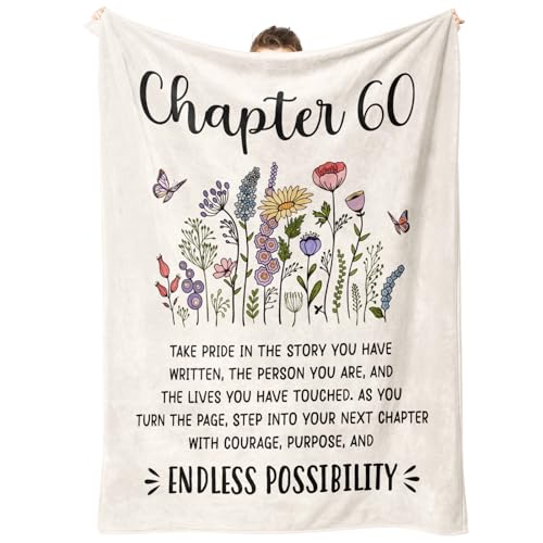 Afterprints 60th Birthday Gifts for Women, Chapter 60...