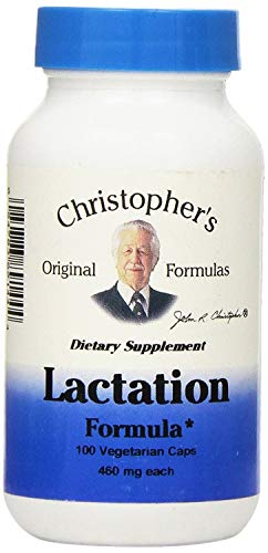 Christopher's Original Formulas Lactation Formula, 100 Capsules (Pack of 1)