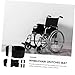 FRCOLOR 2sets Cane Holder for Wheelchair Walker Scooter Stick Support Easy Install Sturdy Crutch Mount Stand