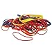 1/2 lb Pack of Colorful Rubber Bands - Assorted Dimensions, Multi Color Variety- Ideal for Tye Dye - by Get Organized