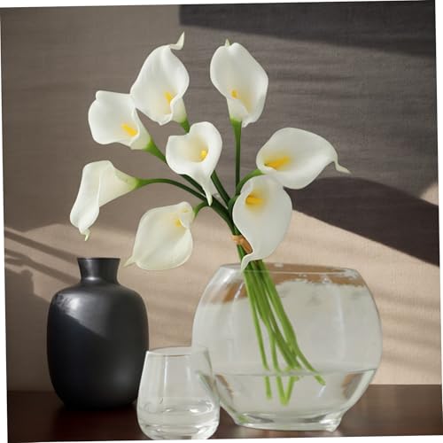 Fleurs de lys artificielles Calla pour décorations de mariage et bouquets de table élégants