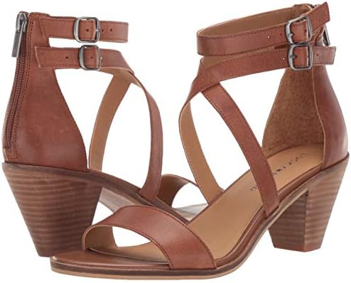 Lucky Brand womens Ressia Heeled Sandal, Toffee, 8.5 US | Image 6