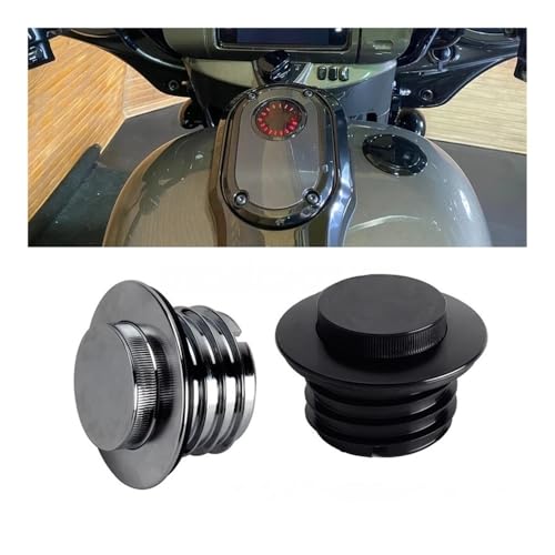 Bouchon carburant escamotable pour Road Glide ST finition usinée - 3