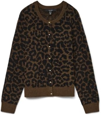 VERO Moda Damen Vmnewkai Ls O-Neck Cardigan Boo Vmnewkai Ls O-Neck Cardigan Boo (1er Pack)