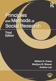 Principles and Methods of Social Research