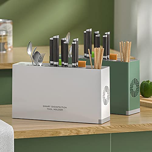 ZUOYI Desinfektion Messerhalter, Messerblock Ohne Messer, Sterilisator, Messerhalter UV Sterilisation Multifunktionaler… – Bild 7