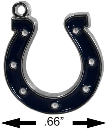 NFL Indianapolis Colts Chain Necklace with Small Pendant, 20" - Image 4