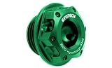 Tappo Olio Motore Evotech In Ergal M20x2,5 Verde