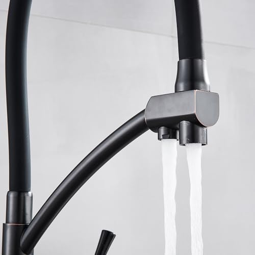 Robinet extractible or brossé pour éliminer les carafes et purifier l'eau - 5