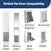 PetSafe Original Replacement Flap - Doggie Door Vinyl Replacement Flap for Sliding Glass Pet Door - Durable & Made with Non-Toxic Materials - 24 7/8