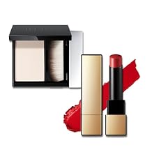 HERA Airy Blurring Powdered Primer and Rouge Classy Lipstick #301 SEOUL RED